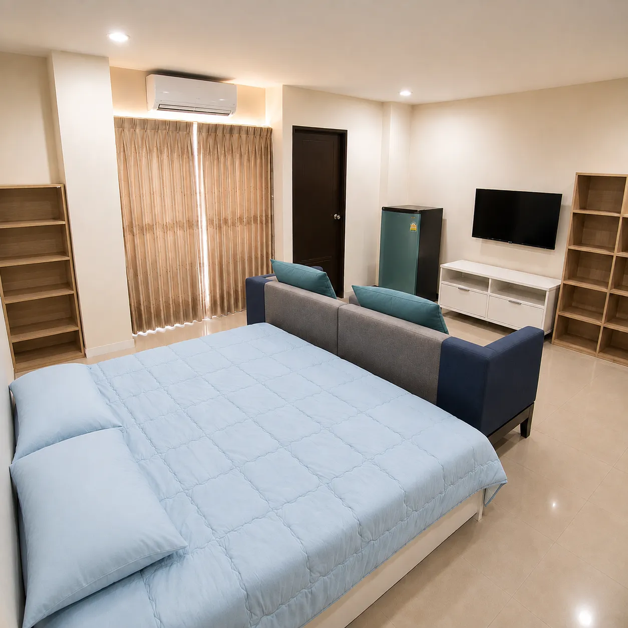 ห้องใหญ่ตึกหลังที่ Honey Place Pattaya — ยังไม่มีรูป